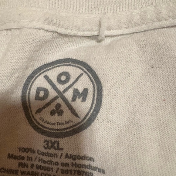 White Graphic Tee with Street Racing Design - Picture 3 of 4